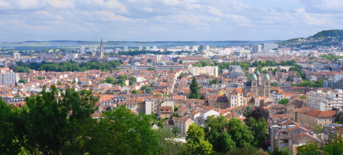 Uitzicht op Nancy